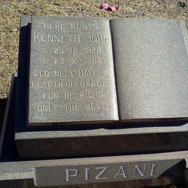 PIZANI Kenneth John 1929-1982