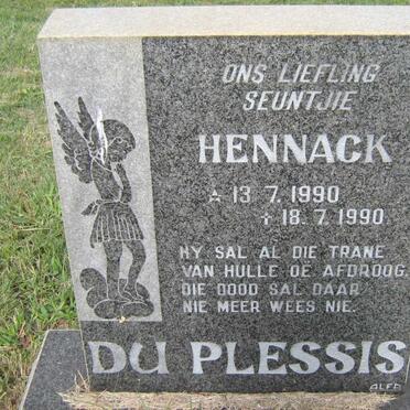 PLESSIS Hennack, du 1990-1990