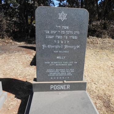 POSNER Milly -1991