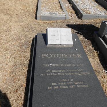 POTGIETER Ferdinandus Wilhelmus 1948-1983
