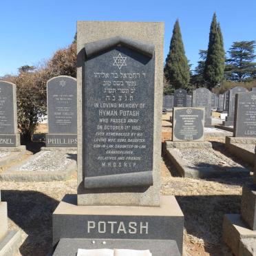 POTASH Hyman -1952