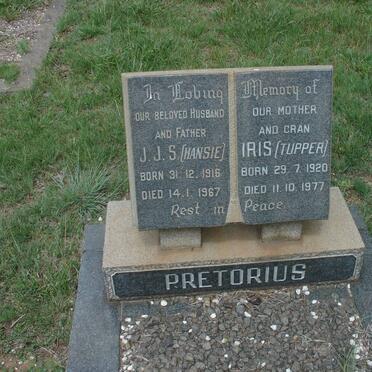 PRETORIUS J.J.S. 1916-1967 &amp; Iris 1920-1977