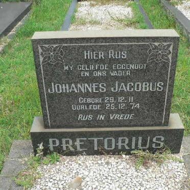 PRETORIUS Johannes Jacobus 1911-1974