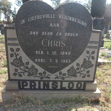 PRINSLOO Chris 1940-1963