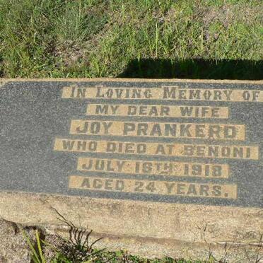 PRANKERD Joy -1918