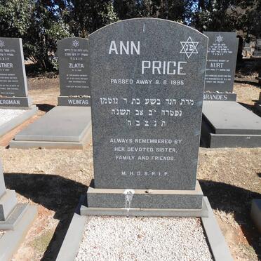 PRICE Ann -1995