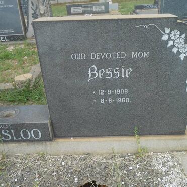 PRINSLOO Bessie 1908-1968