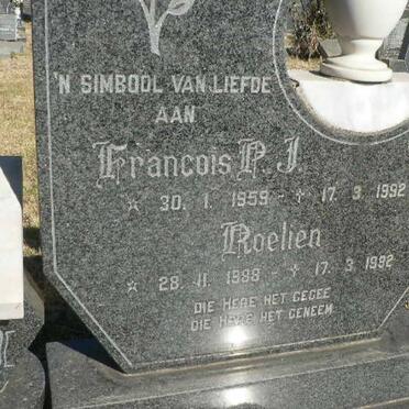 PRINSLOO Francois P.J. 1959-1992 :: Roelien 1988-1992