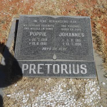 PRETORIUS Johannes 1915-1998 &amp; Poppie 1918-1991