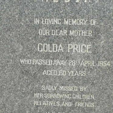 PRICE Golda -1954