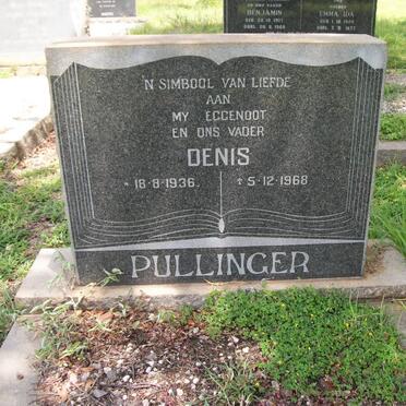 PULLINGER Denis 1936-1968