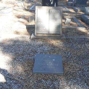 PUTTER D.J. -1955 &amp; Anna Isabella -1949 :: PUTTER Peter W. -1974