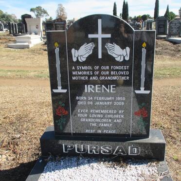 PURSAD Irene 1950-2009
