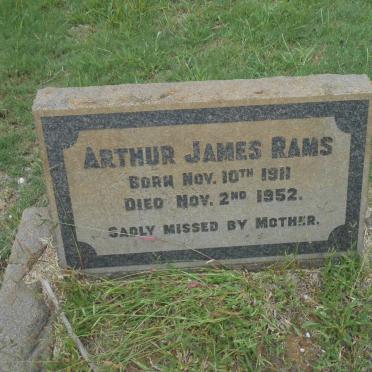 RAMS Arthur James 1911-1952