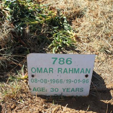 RAHMAN Omar 1966-1996