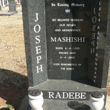 RADEBE Joseph Mashishi 1939-2000