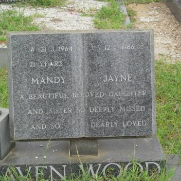 RAVENWOOD Mandy Jayne 1964-1986