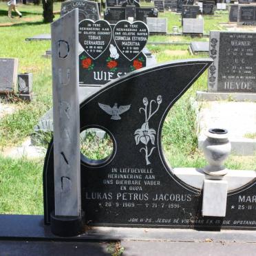 RAND Lukas Petrus Jacobus, du 109-1991 &amp; Martha Cornelia 1916-1989