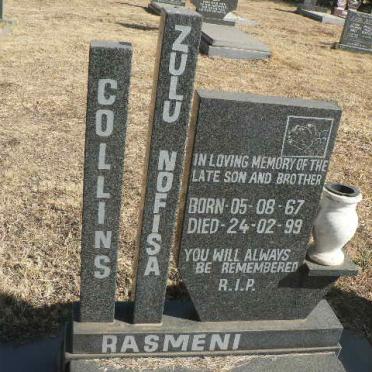 RASMENI Collins Zulu Nofisa 1967-1999