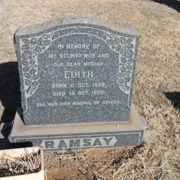 RAMSAY Edith 1908-1950