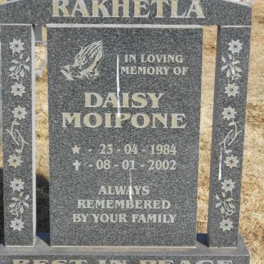 RAKHETLA Daisy Moipone 1984-2002