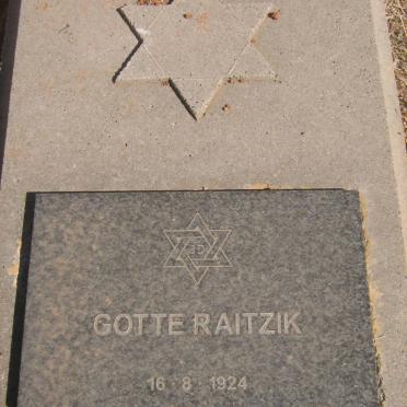 RAITZIK Gotte -1924