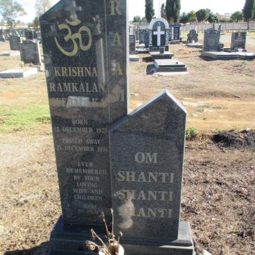 RAAM Krishna Ramkalan Sefbalaka 1925-1971
