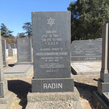 RADIN Moses -1960
