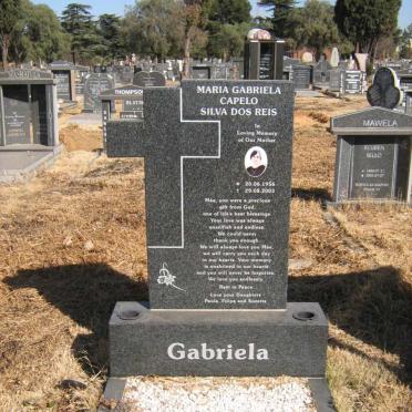 REIS Maria Gabriela Capelo, Silva dos 1956-2003