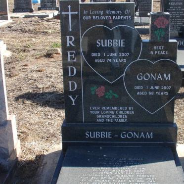 REDDY Subbie -2007 &amp; Gonam -2007 :: REDDY Dhasrajan 1962-1995