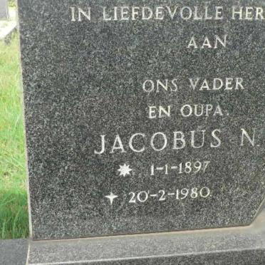 REDELINGHUYS Jacobus N. 1897-1980 &amp; Gezina W. 1897-1979