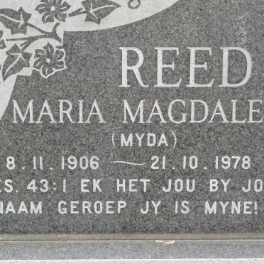 REED Maria Magdalena 1906-1978