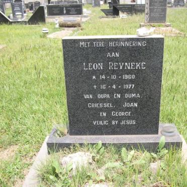 REYNEKE Leon 1960-1977