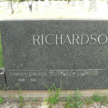 RICHARDSON Stanley Lincoln 1908-1966