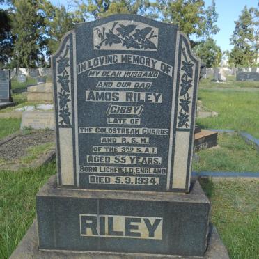 RILEY Amos -1934