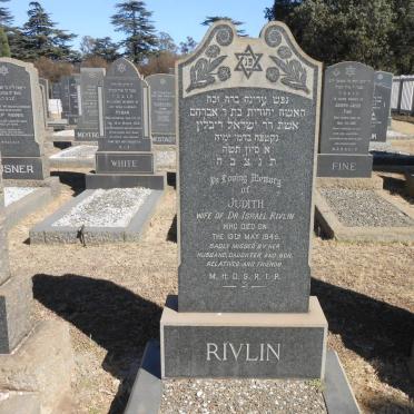 RIVLIN Judith -1945