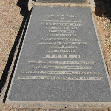 RITZ Louis Arthur -1946