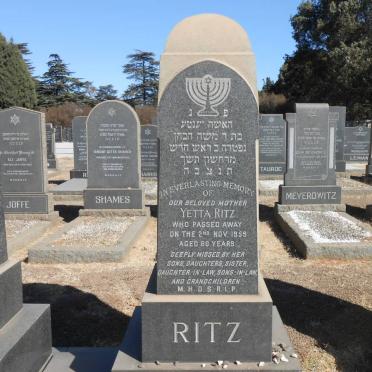 RITZ Yetta -1959
