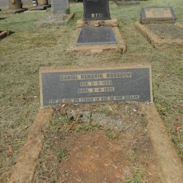 ROSSOUW Daniel Hendrik  1893-1935