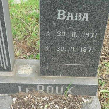 ROUX Baba, le 1971-1971