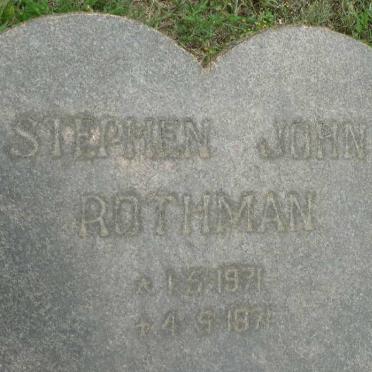 ROTHMAN Stephen John 1971-1971