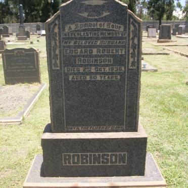 ROBINSON Edgard Robert -1936