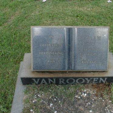 ROOYEN Beulah, van nee SHAW 1960-1976
