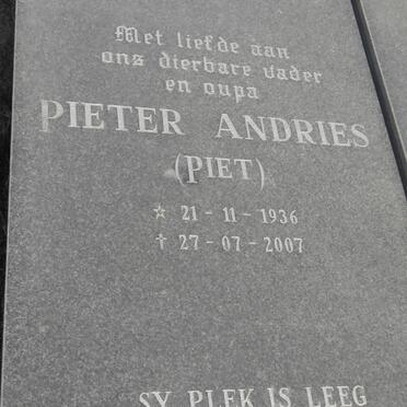 ROUX Pieter Andries, le 1936-2007 &amp; Johanna Susara 1937-1999