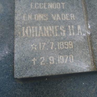 ROUX Johannes H.A. 1899-1970