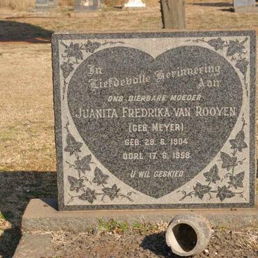 ROOYEN Juanita Fredrika, van nee MEYER 1904-1958