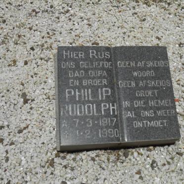 RUDOLPH Philip 1917-1990