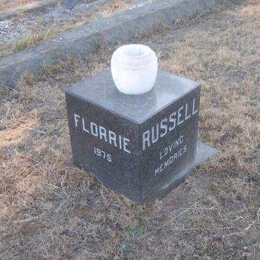 RUSSELL Florrie -1975