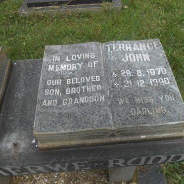 RUDD Terrance John 1970-1990