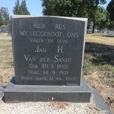 SANDT Jan H., van der 1893-1971